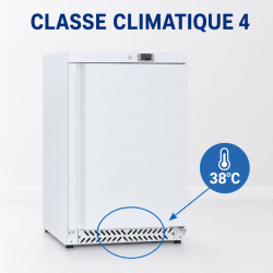 Mini Armadio Refrigerato Negativo 170 L -18°C Bianco