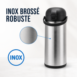 Caffettiera Termos a Pompa 5 L Inox — Airpot Buffet