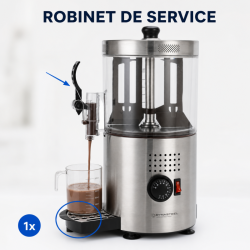 Chocolatiera Professionale 3 L 1200 W — Termostato 90°C