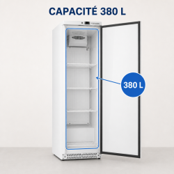 Armadio Refrigerato Positivo 380 L 0/+8°C Porta Piena