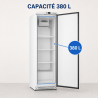 Armadio Refrigerato Positivo 380 L 0/+8°C Porta Piena