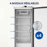 Armadio Refrigerato Positivo 380 L 0/+8°C Porta Piena