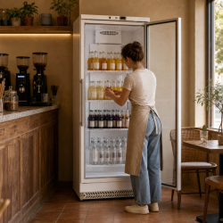Armadio Refrigerato Positivo 590 L Vetrato 0/+8°C