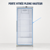 Armadio Refrigerato Positivo 590 L Vetrato 0/+8°C
