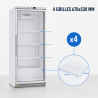 Armadio Refrigerato Positivo 590 L Vetrato 0/+8°C