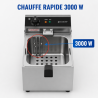 Friggitrice Professionale 10 L 3000 W Inox — Termostato