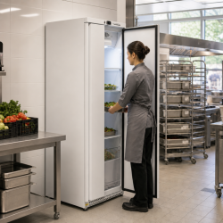 Armadio Refrigerato Positivo 590 L 0/+8°C Porta Piena