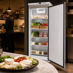 Armadio Refrigerato Positivo 590 L 0/+8°C Porta Piena