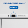 Armadio Refrigerato Positivo 590 L 0/+8°C Porta Piena