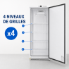 Armadio Refrigerato Positivo 590 L 0/+8°C Porta Piena