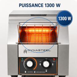 Tostapane a Nastro Pro 1300 W Inox — Dynasteel