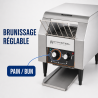 Tostapane a Nastro Pro 1300 W Inox — Dynasteel
