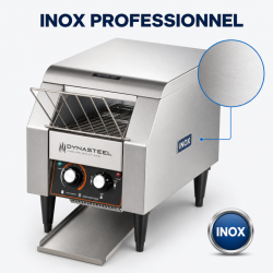 Tostapane a Nastro Pro 1300 W Inox — Dynasteel