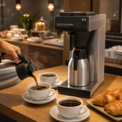 Caffettiera Professionale 2 L Inox AISI 304 — Filtro CHR