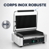 Grill Panini Pro 2200 W Rainuré 340x220 mm Inox
