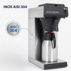 Caffettiera Professionale 2 L Inox AISI 304 — Filtro CHR