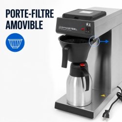 Caffettiera Professionale 2 L Inox AISI 304 — Filtro CHR