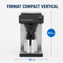 Caffettiera Professionale 2 L Inox AISI 304 — Filtro CHR
