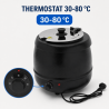 Zuppiera Elettrica Pro 9 L 400 W — Termostato 30-80 °C