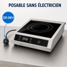 Piastra a Induzione Pro 3500 W 8 Livelli Timer | Dynasteel