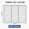 Griglia per Tavolo Refrigerato 430 x 333 mm