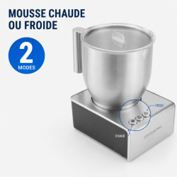 Schiumalatte 0,4 L 650 W Inox – Dynasteel