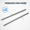 Coppia di guide per Saladette 548 mm — Dynasteel