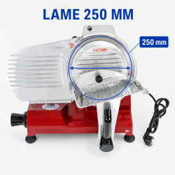 Affettatrice a Gravità per Prosciutto 250 mm 150 W Alluminio