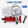 Trancheuse à Jambon Gravité 250 mm 150 W Aluminium