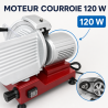 Affettatrice a Gravità per Prosciutto Ø 220 mm 120 W Rossa