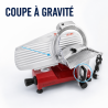 Affettatrice a Gravità per Prosciutto Ø 220 mm 120 W Rossa