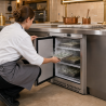 Armadio Refrigerato Negativo Inox 170 L -18°C Sotto Piano