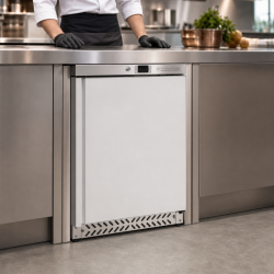 Stainless Steel Negative Refrigerated Cabinet 170 L -18°C Under Counter