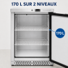 Armadio Refrigerato Negativo Inox 170 L -18°C Sotto Piano