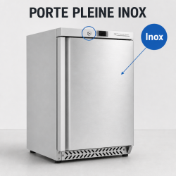 Armadio Refrigerato Negativo Inox 170 L -18°C Sotto Piano