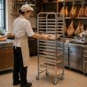 Scala Gastronorm GN 1/1 15 Livelli Inox Ruote