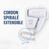 Asciugacapelli da Parete 1100 W Bianco — Hotel & Spa