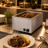 Bain-Marie Professionale GN 1/1 20 L 1200 W Inox