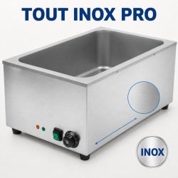 Bain-Marie Professionale GN 1/1 20 L 1200 W Inox