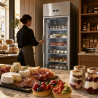 Armadio Refrigerato Positivo Vetrato 650 L Freddo Ventilato