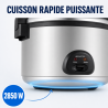Cuociriso Professionale 12 L 2850 W Inox — CHR