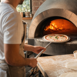 Teglia per Pizza Forata Ø 400 mm Alluminio