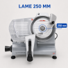 Affettatrice per Prosciutto Pro 250 mm 150 W a Gravità