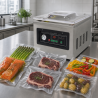 Macchina Sottovuoto a Campana 900 W - Saldatura 400 mm Inox