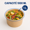 Ciotola per Insalata Kraft 1000 ml Ø 150 mm - Lotto di 300