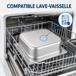 Bac Gastro GN 2/3 Inox 9 L - Profondità 100 mm