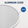 Teglia per Pizza Forata Ø 250 mm Alluminio — Dynasteel