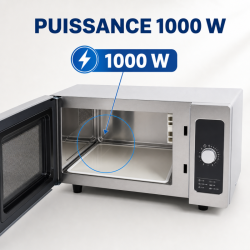 Microonde Professionale 25 L 1000 W Meccanico