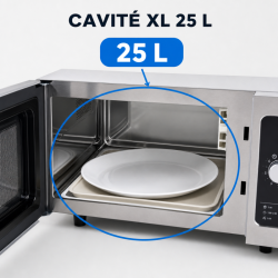 Microonde Professionale 25 L 1000 W Meccanico