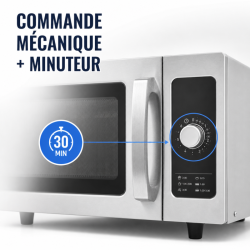 Microonde Professionale 25 L 1000 W Meccanico